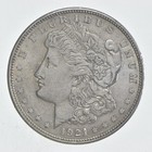 1921-D Morgan Silver Dollar - Last Year Issue 90% $1 Bullion *300 — photo 1