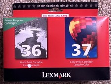 Lexmark 36/37 Ink Cartridges Combo Pack