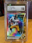 2019 Panini Absolute Football Spectrum Red JuJu Smith-Schuster #18 CGC 10