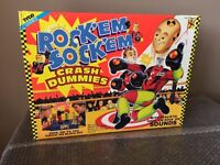 Vintage 1992 Crash Dummies Tyco Rock'em Sock'em Rare Opened Box Vintage 1992 Crash Dummies Tyco Rock'em Sock'em Rare Opened Box