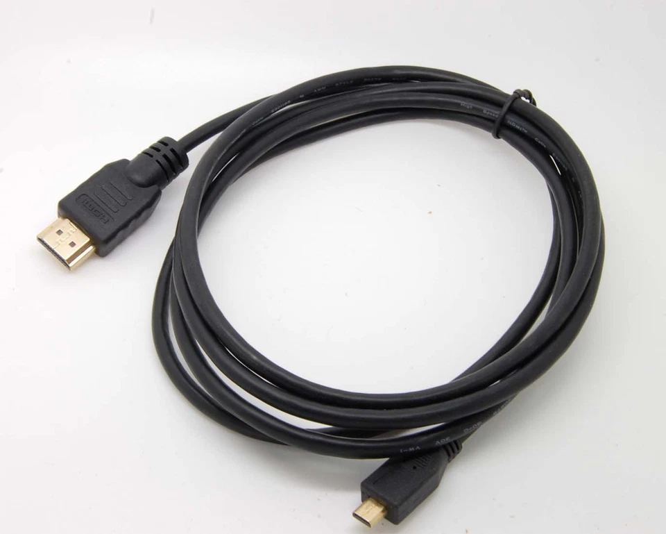 HDMI Male to Micro HDMI Adapter Converter Cable For Tablet eReader PAD c44 - Image 2 of 4