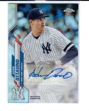 Adam Ottavino 2020 Topps Chrome Update USA-AO Auto Refractors New York Yankees