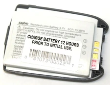 OEM Sanyo SCP-13LBPS Li-Ion Battery Pack 3.7 Volts 850 mAh for MM-7400 Cellphone