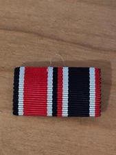 Reproduction WW2 German Ribbon Bar 2 Spot WWII EK2 and War Service 532