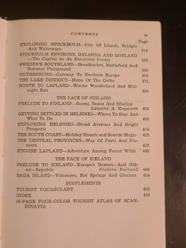 Fodor's Scandinavia 1967 by Fodor, Eugene (editor) With Illustrations & Maps - Picture 7 of 8