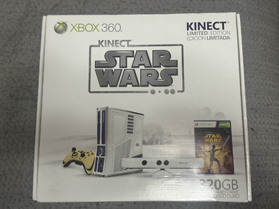 Microsoft Xbox 360 320GB Kinect Star Wars Limited Edition (NEVER OPENED)(SEALED)