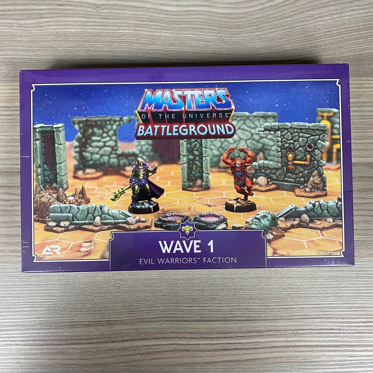 WAVE EVIL WARRIORS FACTION MASTERS OF THE UNIVERSE BATTLEGROUND