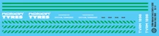 N Scale - TVRM Nokian Tires Locomotive Decals