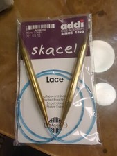 addi TURBO LACE fixed circular knitting needles 9.0 Mm 80 Cm/ US 13 32"