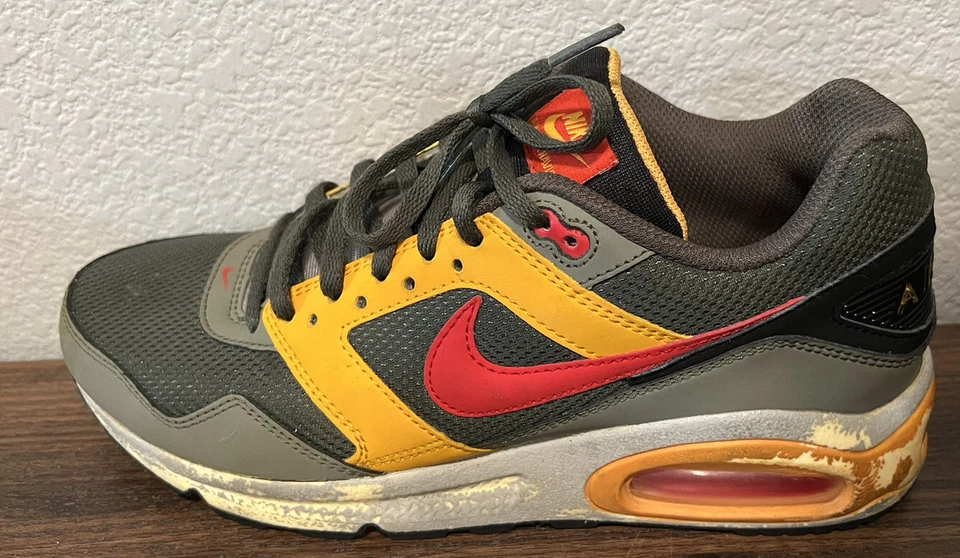 Nike Niños Air Max Navigate Tenis Zapatos Talla 6.5y 458879-363 Verde Rojo Amarillo Foto 4 de 4