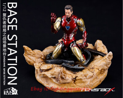 1/12 TOYS BOX Avengers 4 Final Battle Base Station Scene Model For 6'' Figure