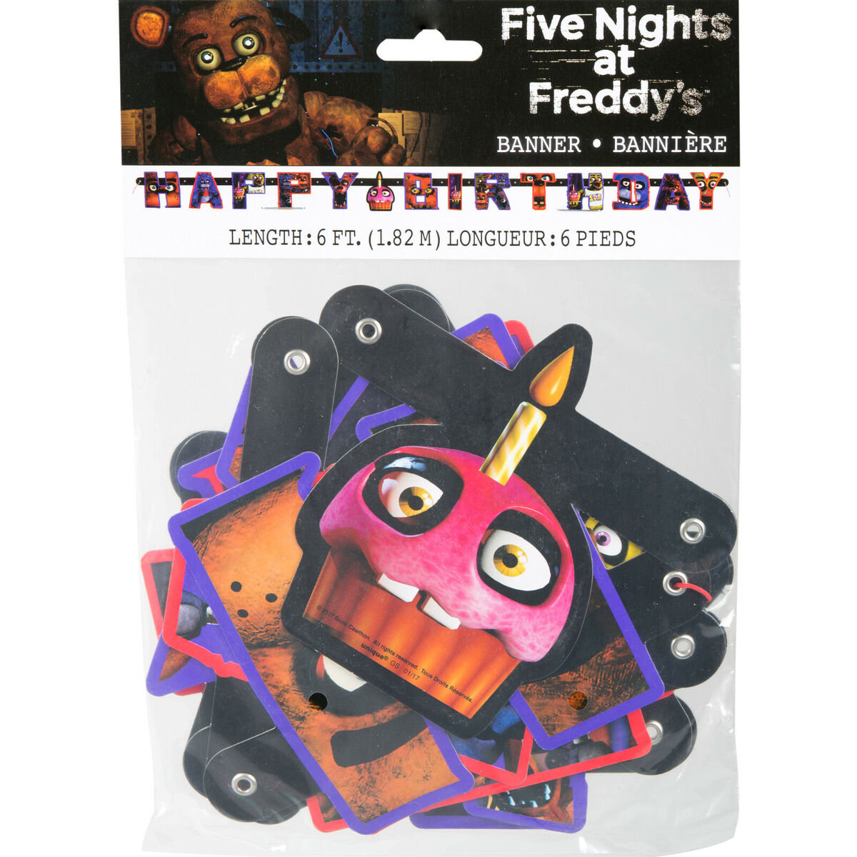 FIVE NIGHTS AT FREDDY'S FNAF Plates Napkins Balloons Pencils