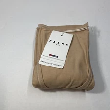 Falke Shirt Mens XL Brown Deep V Neck Daily Climate Control T Shirt NEW $80