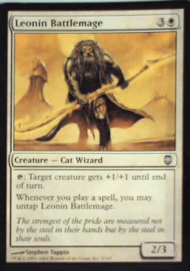 Leonin Battlemage - Darksteel: #5, Magic: The Gathering Lp R99
