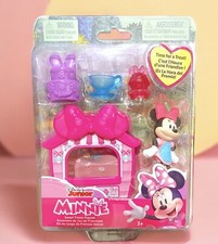 Disney Junior Minnie Mouse Sweet Treats Playset 5pc Shop Cake Cup Cupcake New