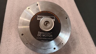 Universal Instruments Kollmorgen Servo Disc DC Motor Model 00D12A02100-1 