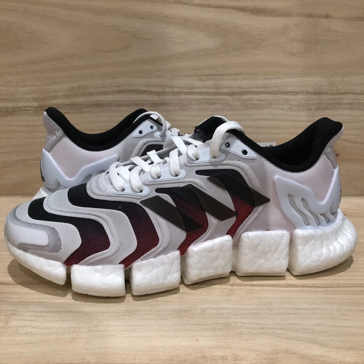 ADIDAS CLIMACOOL VENTO BOOST RUNNING SHOES H67647 WHITE PINK MENS 5 WOMENS 6.5