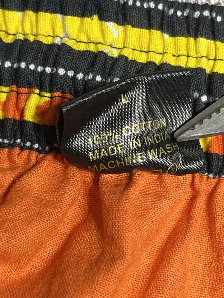 Ana & Kate SZ L Women’s Cotton Boho Long Beautiful Skirt Made in India - Image 4 of 4