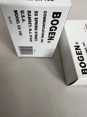 BOGEN CA-15C IN WALL PUSH CALL BUTTON TALK EMERGENCY SWITCH (50+ AVAL)