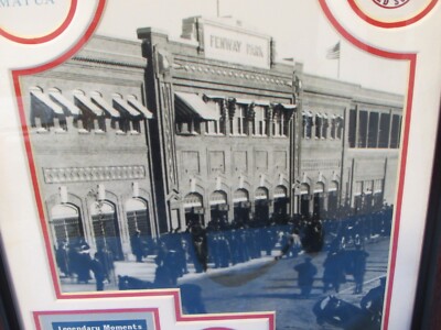 Boston Red Sox Fenway Park 13x16 Frame with Opening Day Photo