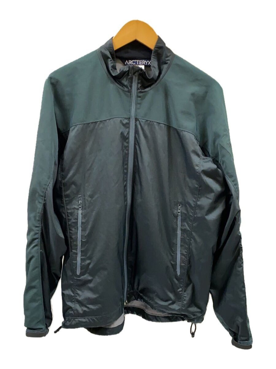Giacca Arc'teryx verde poliestere cappotto medio outdoor escursionismo #EG CZA