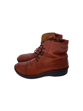 H.P.S/Lace-Up Boots/24.5Cm/Brw/Leather/40511-245 3463