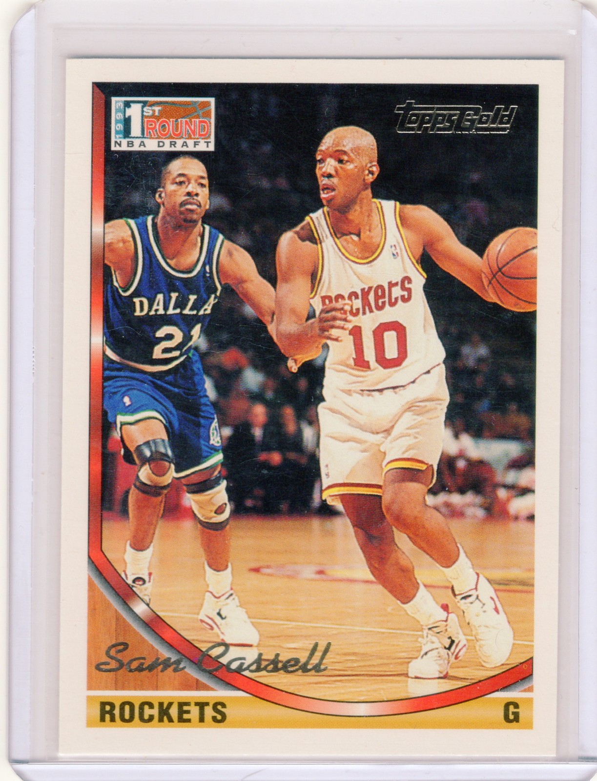 1993-94 Topps #301 Sam Cassell Gold