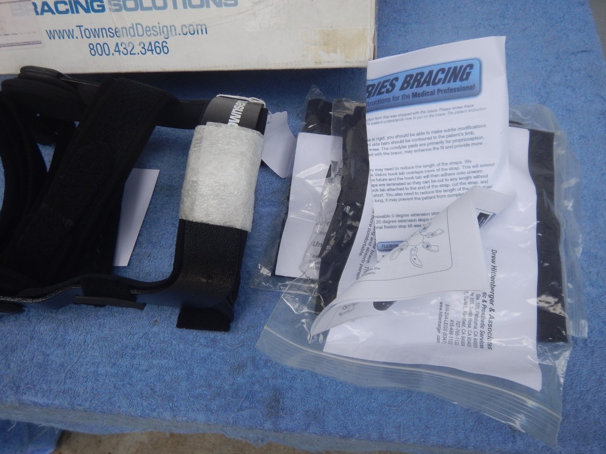 Townsend Design Rebel Knee Brace Orthopedic Left 2XL New in Box