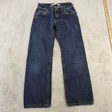 Boys Levis 514 Regular Blue Jeans Size 14 27x27 