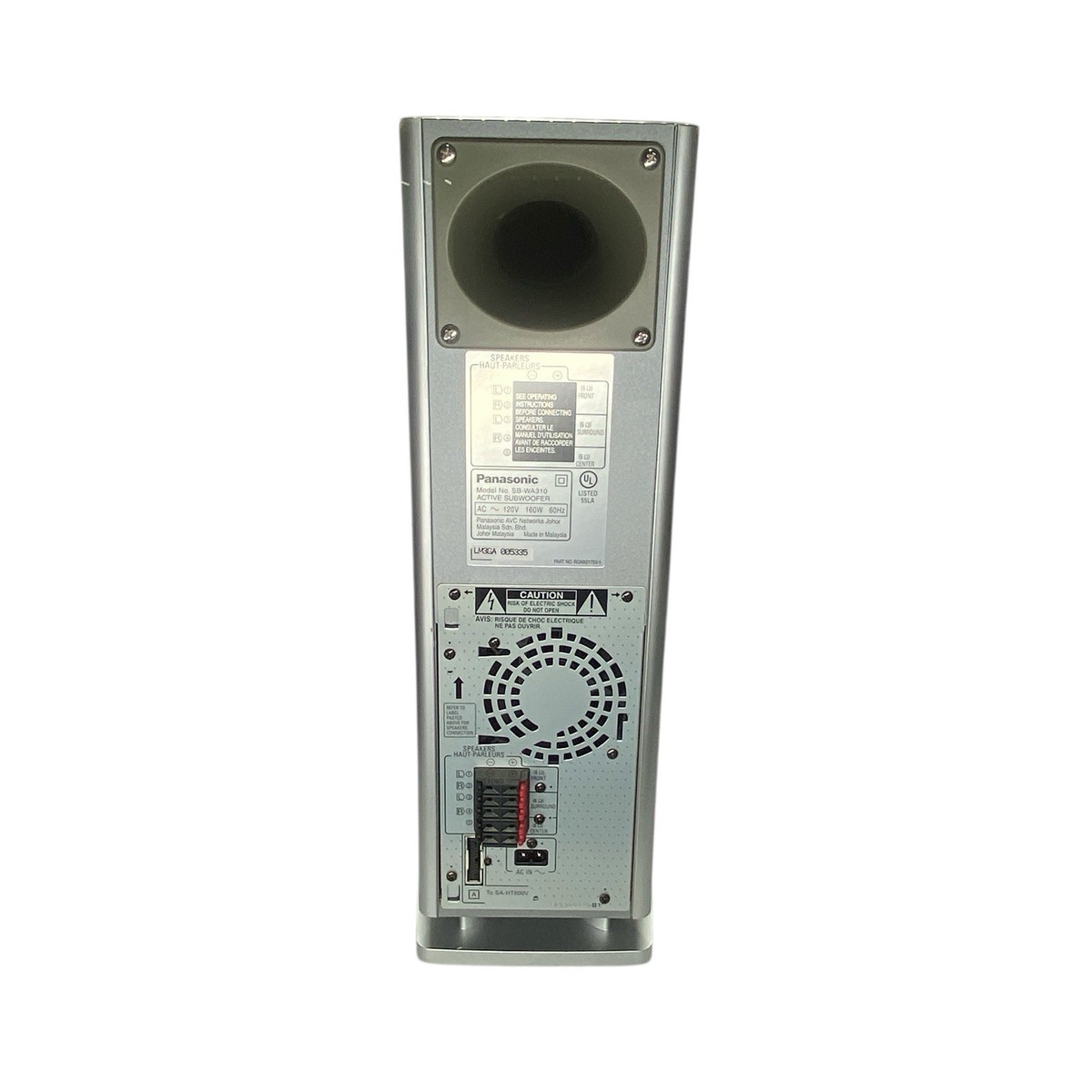 Panasonic Sb-wa310 Active Subwoofer System Speaker 160w Home