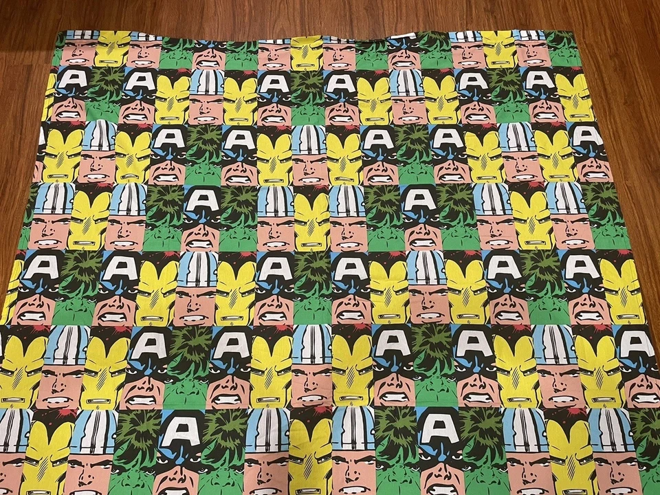 Sábana bajera doble Marvel Comics All Over Print Personajes Héroes 2012 Marvel 88x64 Foto 3 de 4