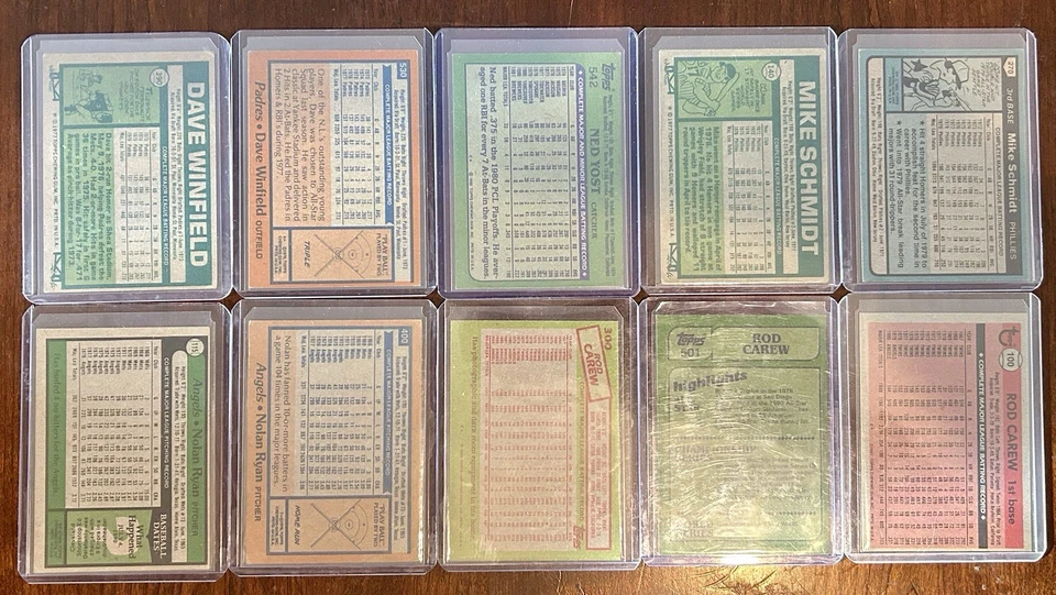 Lote de grandes del béisbol de los años 60’s 70’s y 80’s. Lote de 40 tarjetas Foto 2 de 4