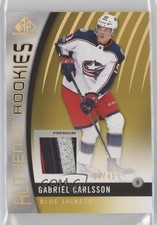 2017 SP Game Used Gold Spectrum Premium Materials /49 Gabriel Carlsson #89 2d8
