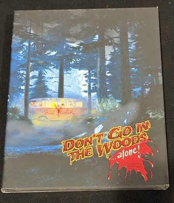 Don't Go In The Woods... Alone *NEW* Blu/DVD W/OOP Slipcover Vinegar Syndrome