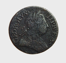 Half Penny George III 177?  Counterfeit Evasion coin?