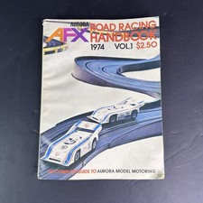 Aurora AFX ROAD RACING HANDBOOK 1974 VOL.1