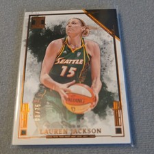 2025 Panini Impeccable WNBA #22 Lauren Jackson GOLD 1/25