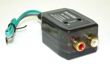 2 Channel Adjustable RCA Line Convertor Low to High Impedance Amplifier Adaptor