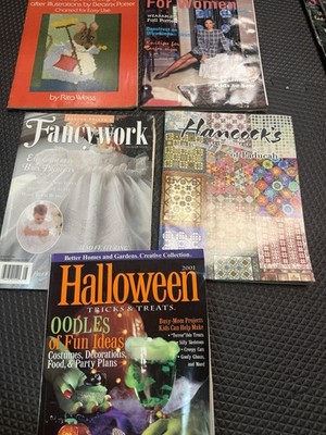 Vintage Sewing Craft Magazine Lot Patterns Included Martha Pullen Beatrix Potter