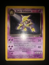 Pokemon Karte Dark Alakazam Rare Team Rocket Ita Deutsch 18/82