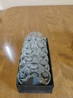 Vintage Anchor Hocking Prescut Glass Coasters Set of 6 in Original Box