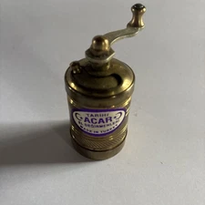 Vintage Acar Brass Pepper/Spice Mill/ Grinder - Turkey, El Degirmenleri,