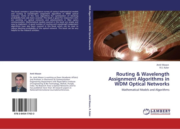 Amit Wason (U. A.) | Routing & Wavelength Assignment Algorithms In Wdm...-image