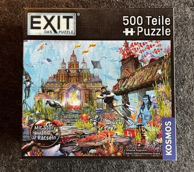 EXIT  Das Puzzle: Atlantis Rätsel Escape Game 500 Teile 10+