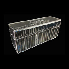 4 Pack Coin Slab Storage Box Compatible with PCGS, NGC Slab,Clear