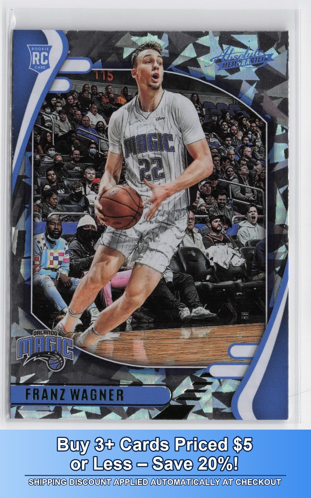 Franz Wagner #218 Basketball Cards 2021 Panini Chronicles trading card — raw and PSA graded price guide