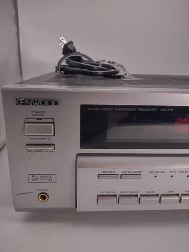 Kenwood VR-715 Audio Video Surround Receiver (Tested Working Free Shipping) - Picture 2 of 10