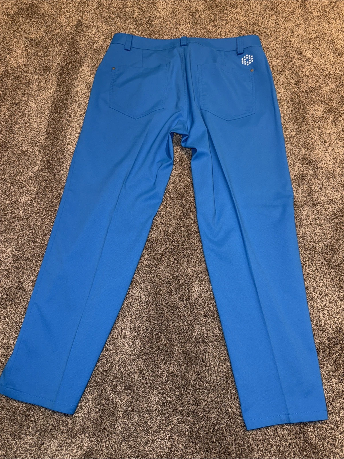 Puma Men’s Golf Performance Stretch Pants Sz 32x30 Blue Quick Dry Material NWOT