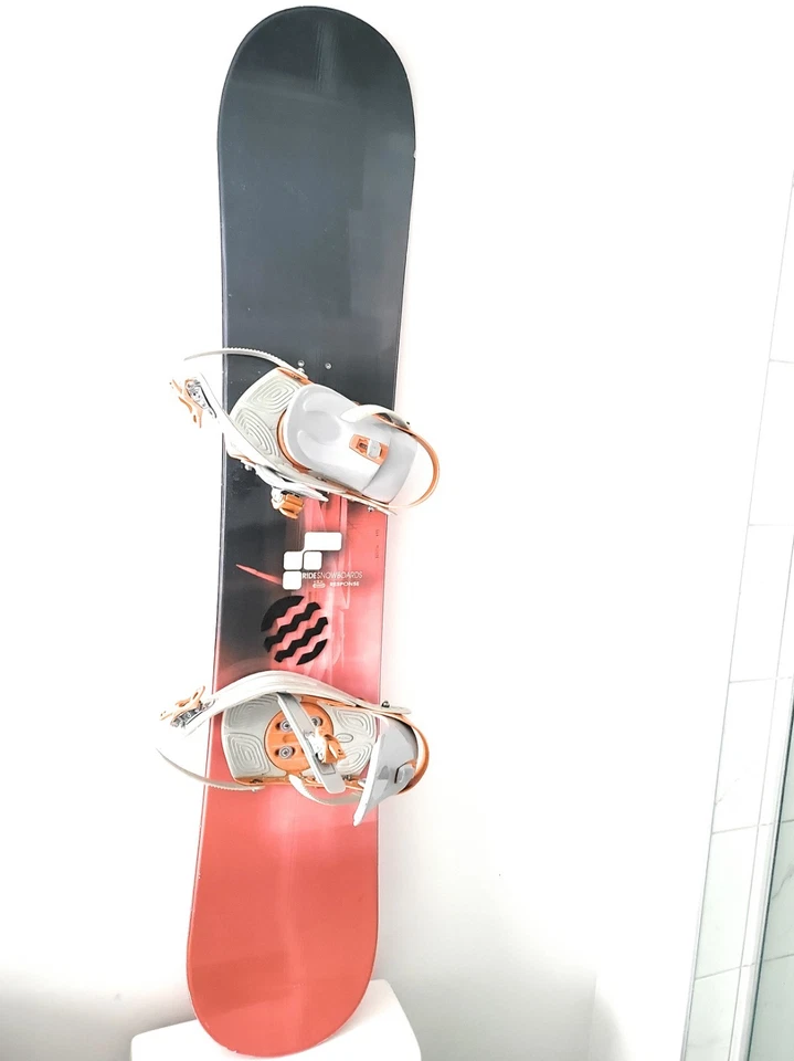 Ride Snowboard With Bindings. 57 Inches - Image 2 of 4