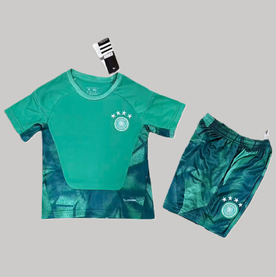 Kinder Sportanzug 2026/27 Kurzarm Trikot und Shorts Set Trainingkit Home, Away